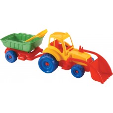 Cargo Büyük Romörklü Ve Kepçeli Traktör Cargo Büyük Romörklü Ve Kepçeli Traktör