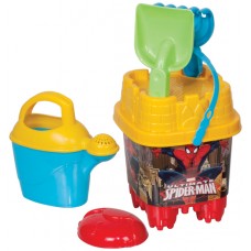 Spiderman Küçük Aksesuarlı Kale Kova Set Spiderman Küçük Aksesuarlı Kale Kova Set