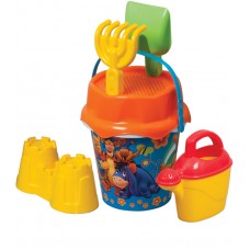Winnie The Pooh Orta Aksesuarlı Kova Set Winnie The Pooh Orta Aksesuarlı Kova Set