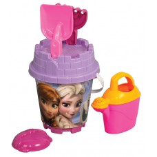 Frozen Yuvarlak Aksesuarlı Kale Kova Set Frozen Yuvarlak Aksesuarlı Kale Kova Set