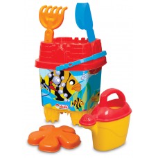 Resimli Büyük Kale Kova Set Resimli Büyük Kale Kova Set