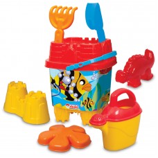 Resimli Büyük Aksesuarlı Kale Kova Set Resimli Büyük Aksesuarlı Kale Kova Set