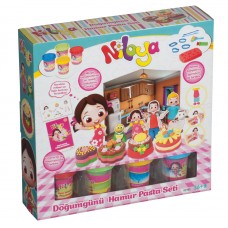 Niloya Doğum Günü Pasta Hamur Seti Niloya Doğum Günü Pasta Hamur Seti